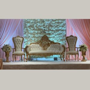 Majestic Royal Carving Wedding Sofa Set