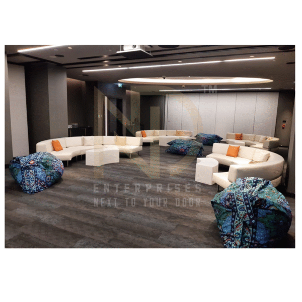 Infinity Curved Lounge Sofa – Large Low-Back