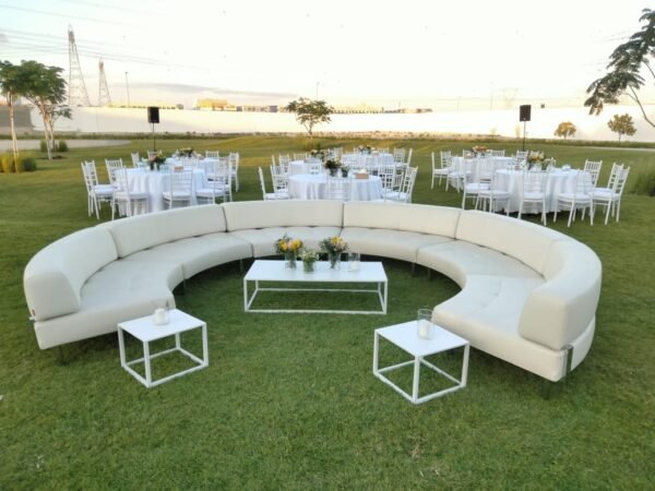 Infinity Curved Lounge Sofa – Large Low-Back