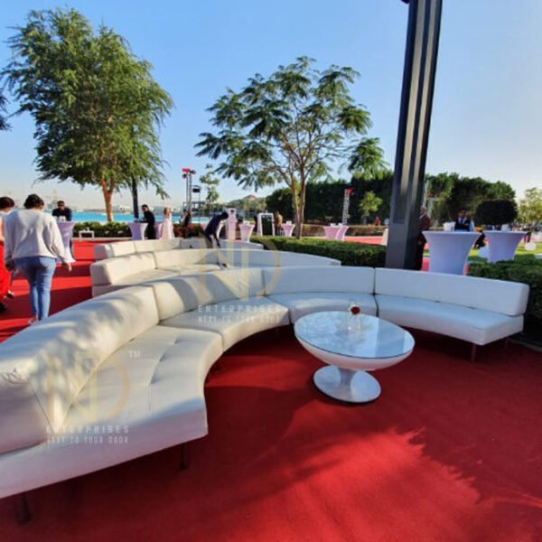 Infinity Curved Lounge Sofa – Large Low-Back