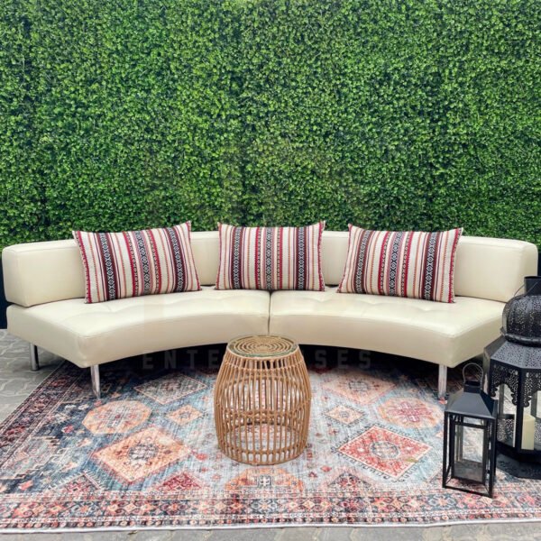 Infinity Curved Lounge Sofa – Large Low-Back