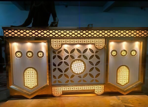 Royal Glow Wedding Catering Counter