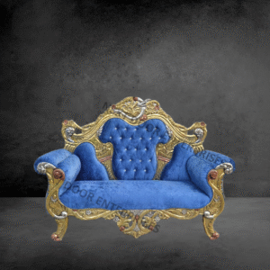 Royal Sapphire Throne Sofa