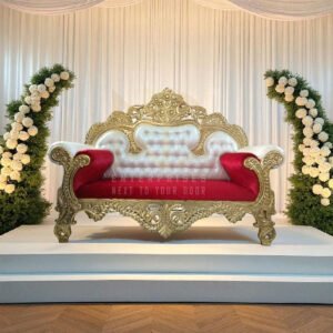 Imperial Bloom Wedding Sofa