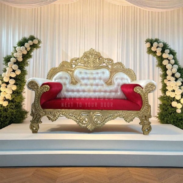 Imperial Bloom Wedding Sofa