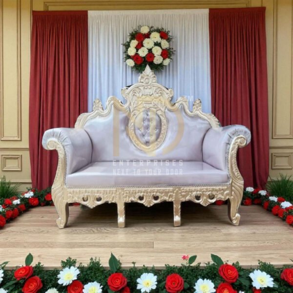NDWCRS15 Royal Ivory Wedding Sofa