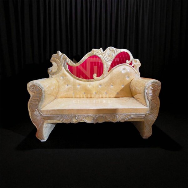 NDWCRS16 Royal Heart Bridal Couch