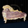 Imperial Golden Leaf Wedding Chaise