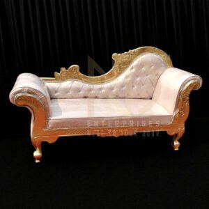 NDWCRS31 Majestic Gold & Velvet Wedding Sofa