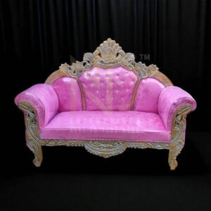 Royal Blossom Wedding Stage Sofa