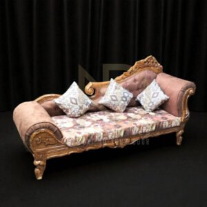 NDWCRS44 Vintage Floral Carved Wedding Sofa