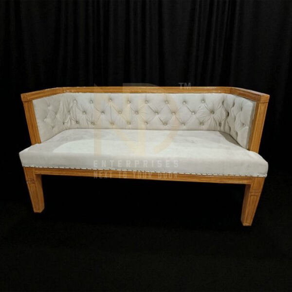 Classic Ivory Wedding Hall Sofa