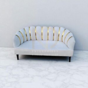 Pearl Elegance Wedding Sofa