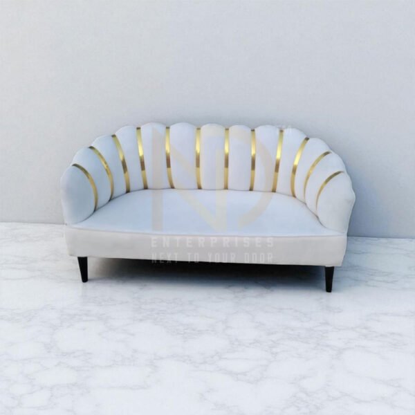Pearl Elegance Wedding Sofa