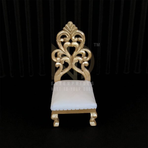 NDWVC02 Elegant Golden Carved Vidhi Chair Set